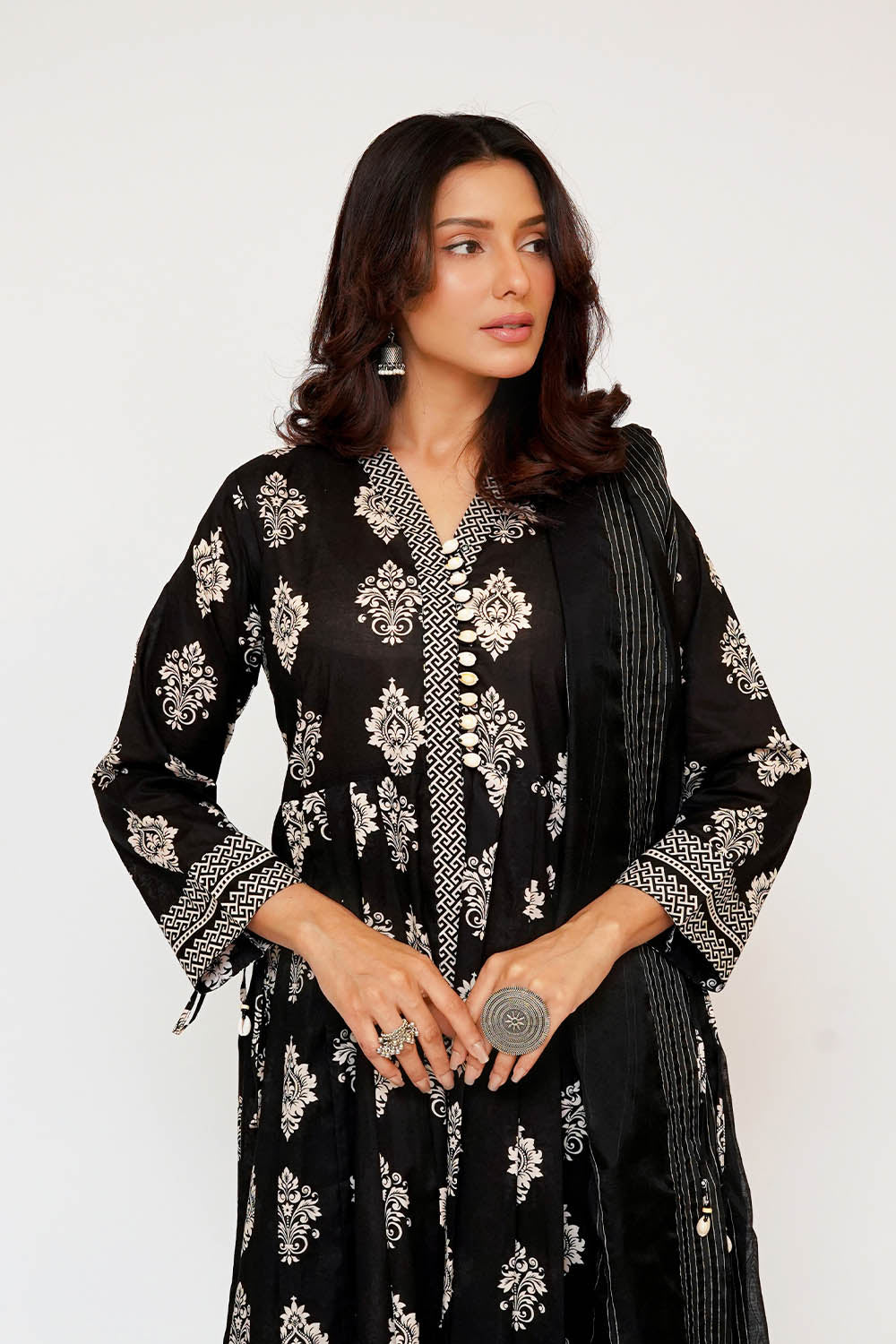 Senorita Women RTW Printed Lawn Cotton 3 Piece Suit LAD-03488 Eid Collection