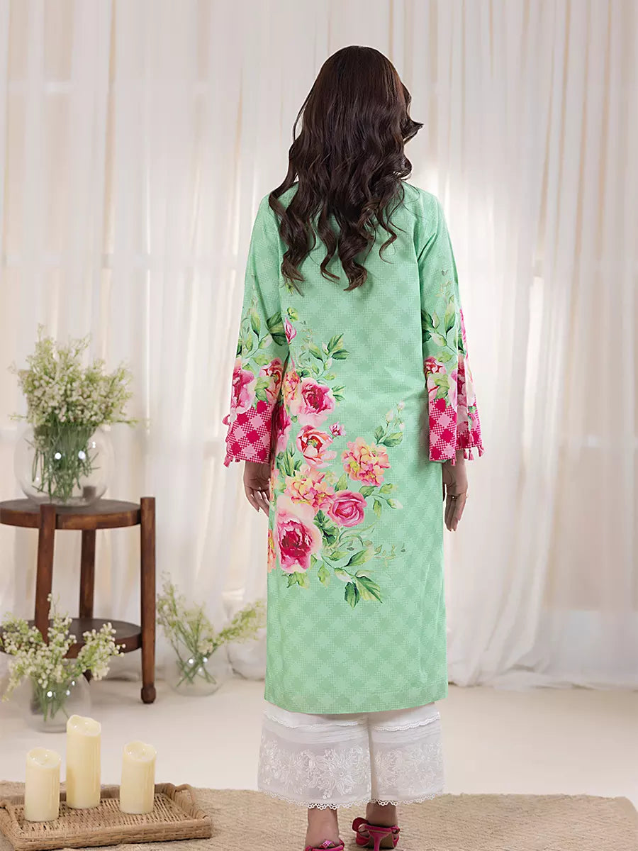 Salitex Women Printed Cross Hatch 1 Piece Shirt SPL1PBE078 - Summer Collection