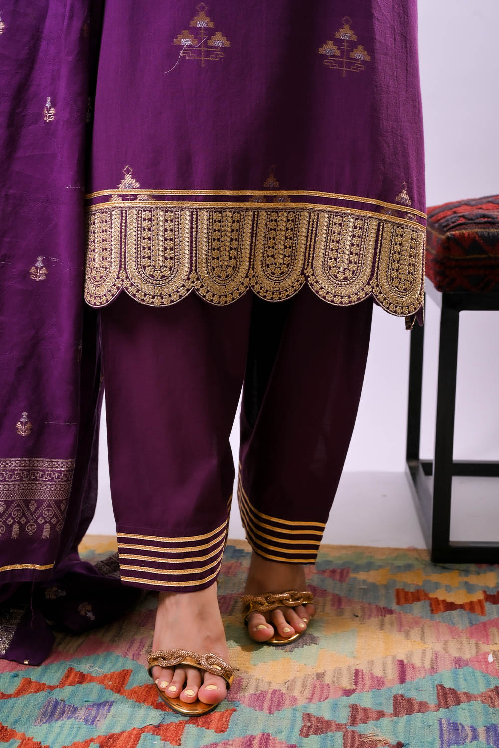 Senorita Women RTW Embroidered Jacquard 3 Piece Suit LBD-03341 Eid Collection