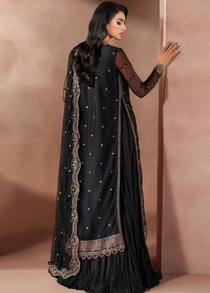 Mahrosh by Zarif Embroidered Net Suits Unstitched 3 Piece ZR25UF MUF-01 Ishaal - Formals Collection