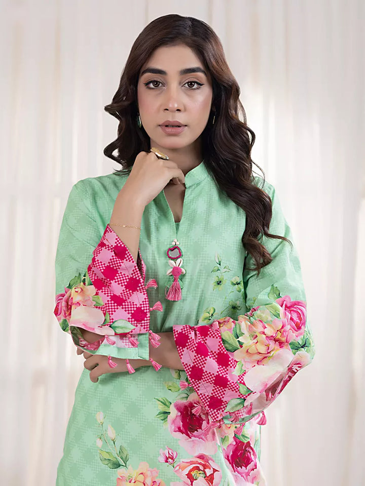Salitex Women Printed Cross Hatch 1 Piece Shirt SPL1PBE078 - Summer Collection