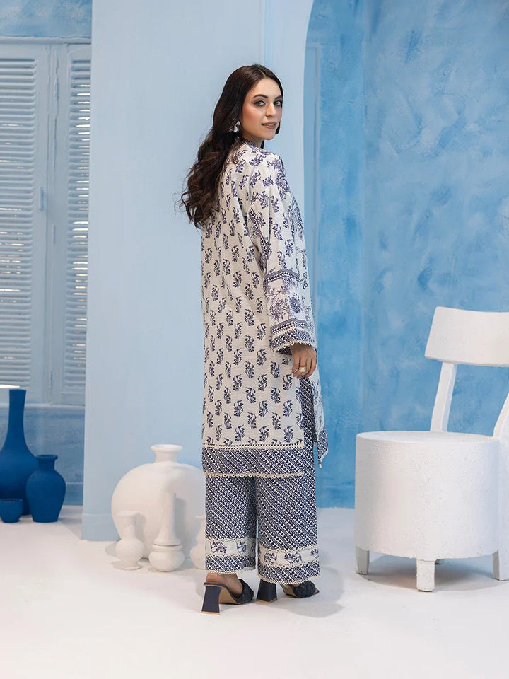 Salitex Women Printed Khaddar 2 Piece Suit WRTBA24AL201 - Winter Collection