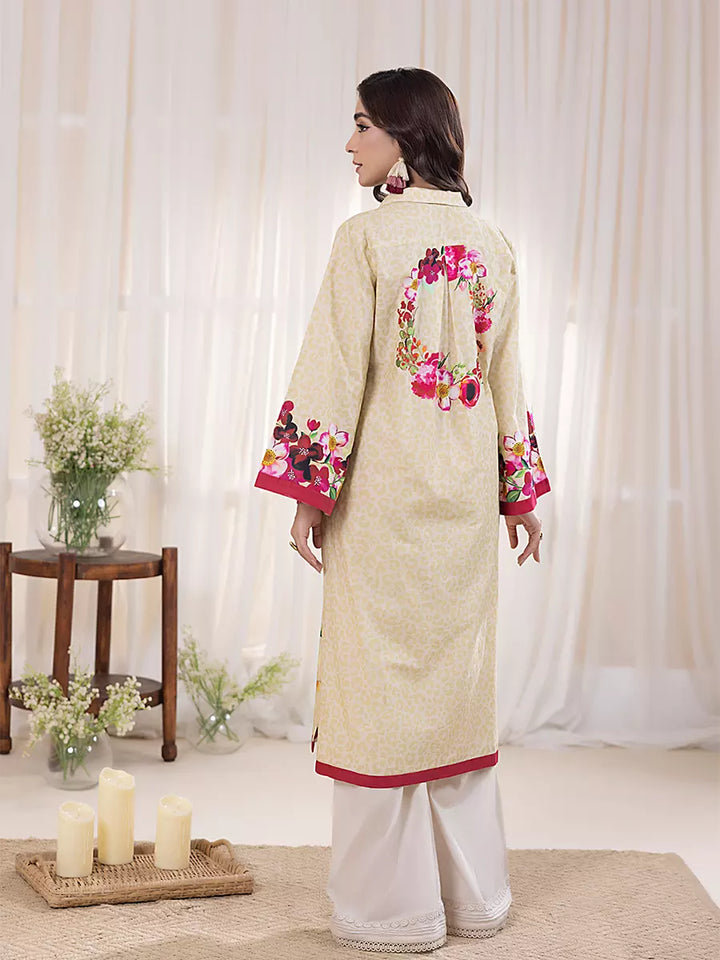 Salitex Women Printed Cross Hatch 1 Piece Shirt SPL1PBE077 - Summer Collection