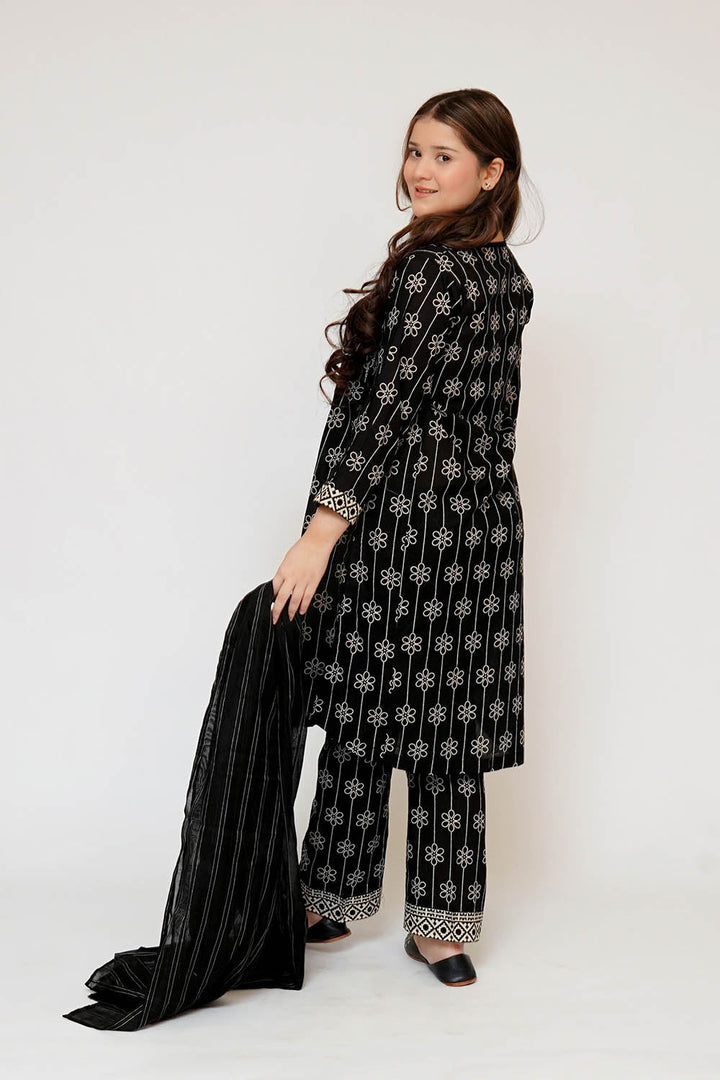 Senorita Girls RTW Printed Lawn Cotton 3 Piece Suit GAD-03460 Eid Collection
