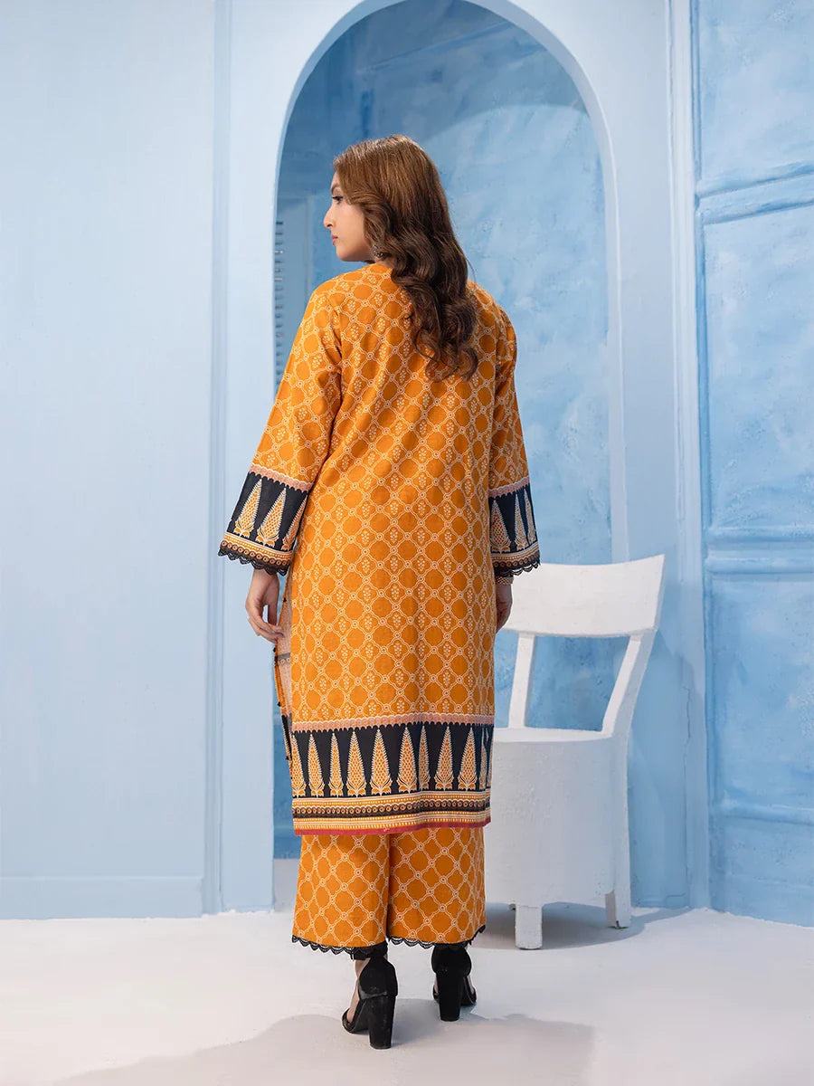 Salitex Women Printed Khaddar 2 Piece Suit WRTKBA24AL108 - Winter Collection