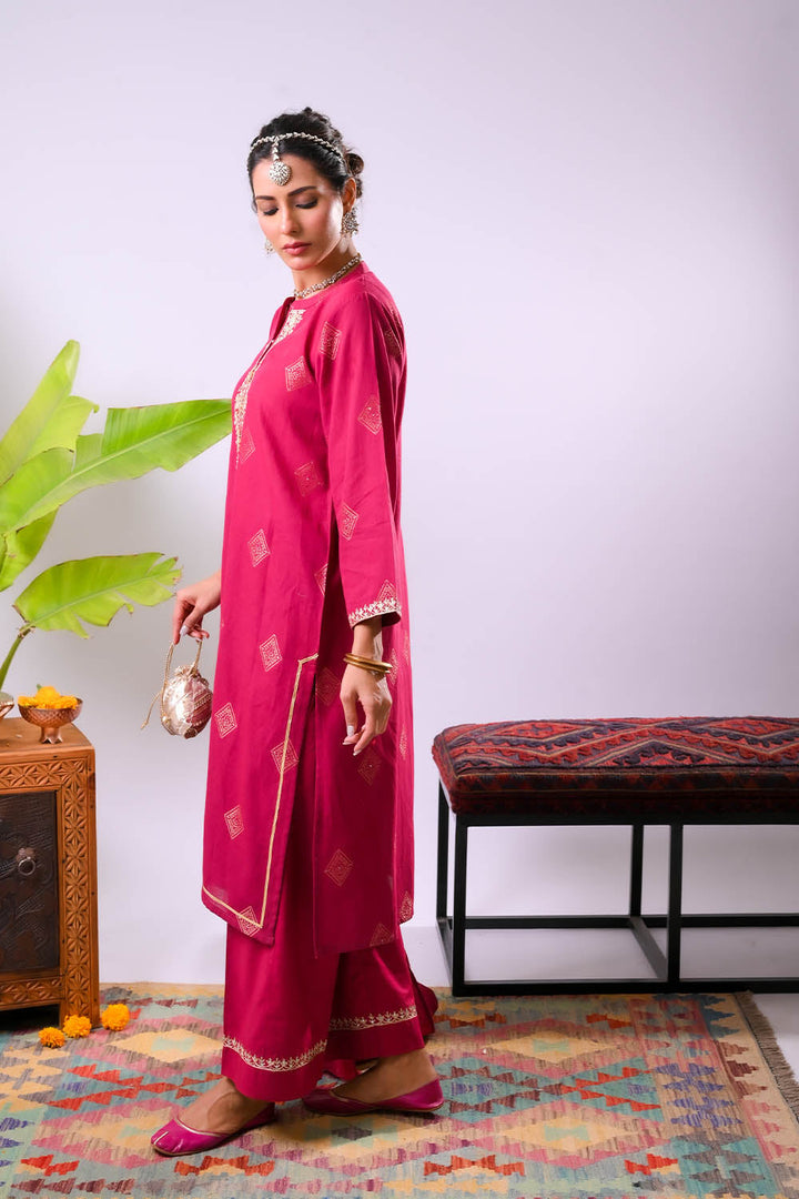 Senorita Women RTW Embroidered Jacquard 3 Piece Suit LBD-03340 Eid Collection