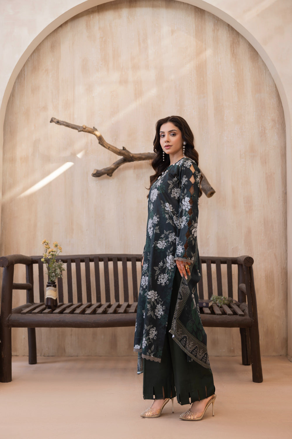 Printed Perfection by Waresha RTW Printed Lawn 3 Piece Suit Rooh-e-Gul Festive Collection