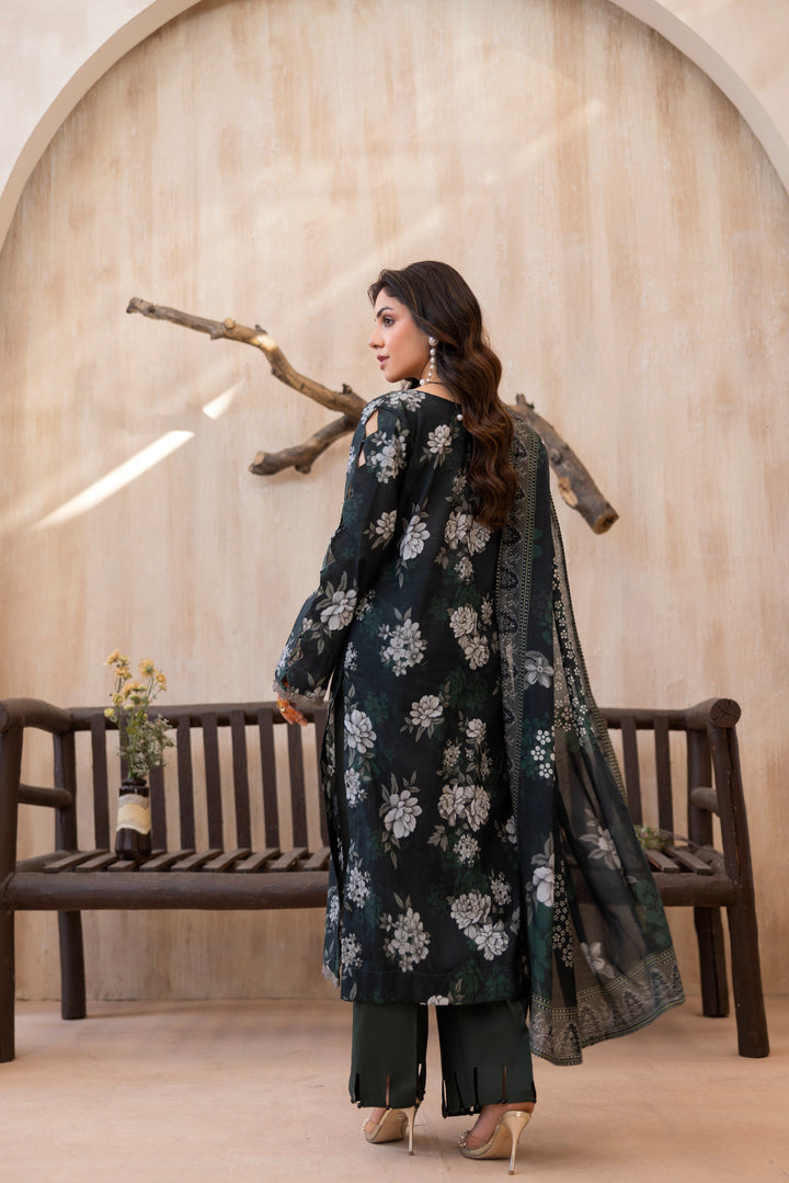 Printed Perfection by Waresha RTW Printed Lawn 3 Piece Suit Rooh-e-Gul Festive Collection