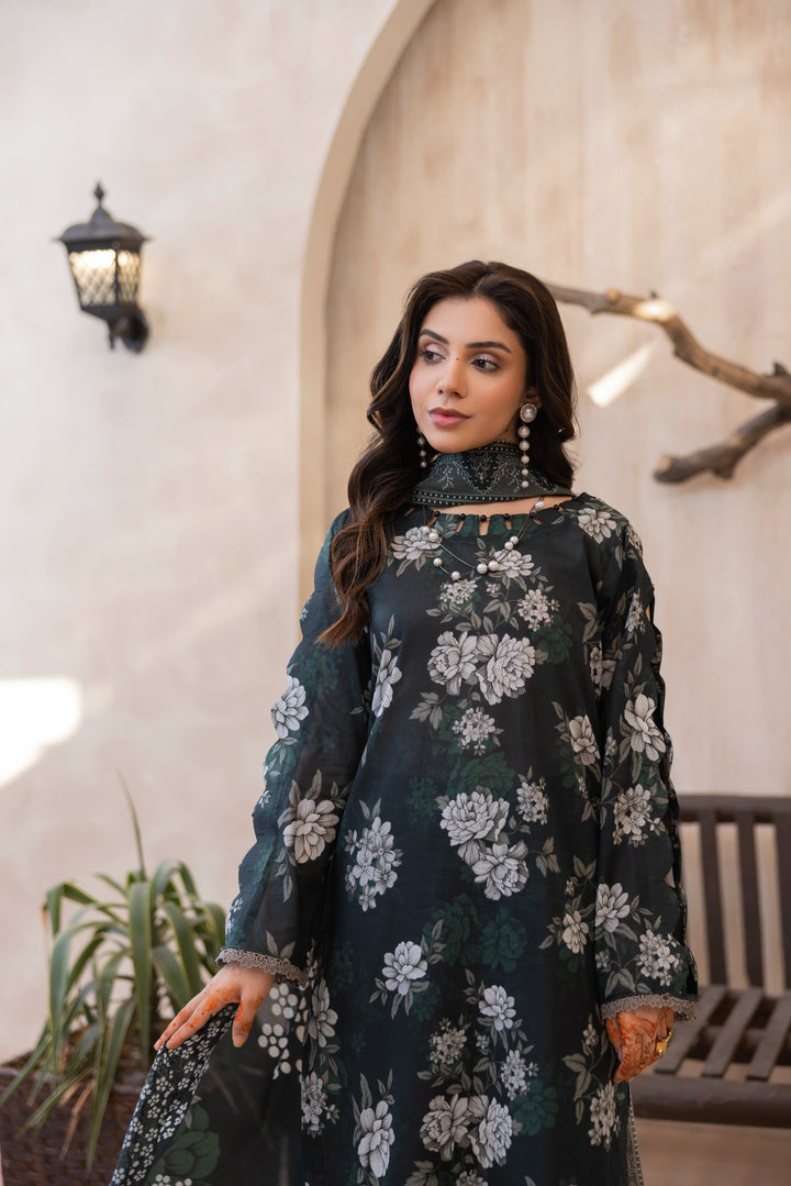 Printed Perfection by Waresha RTW Printed Lawn 3 Piece Suit Rooh-e-Gul Festive Collection
