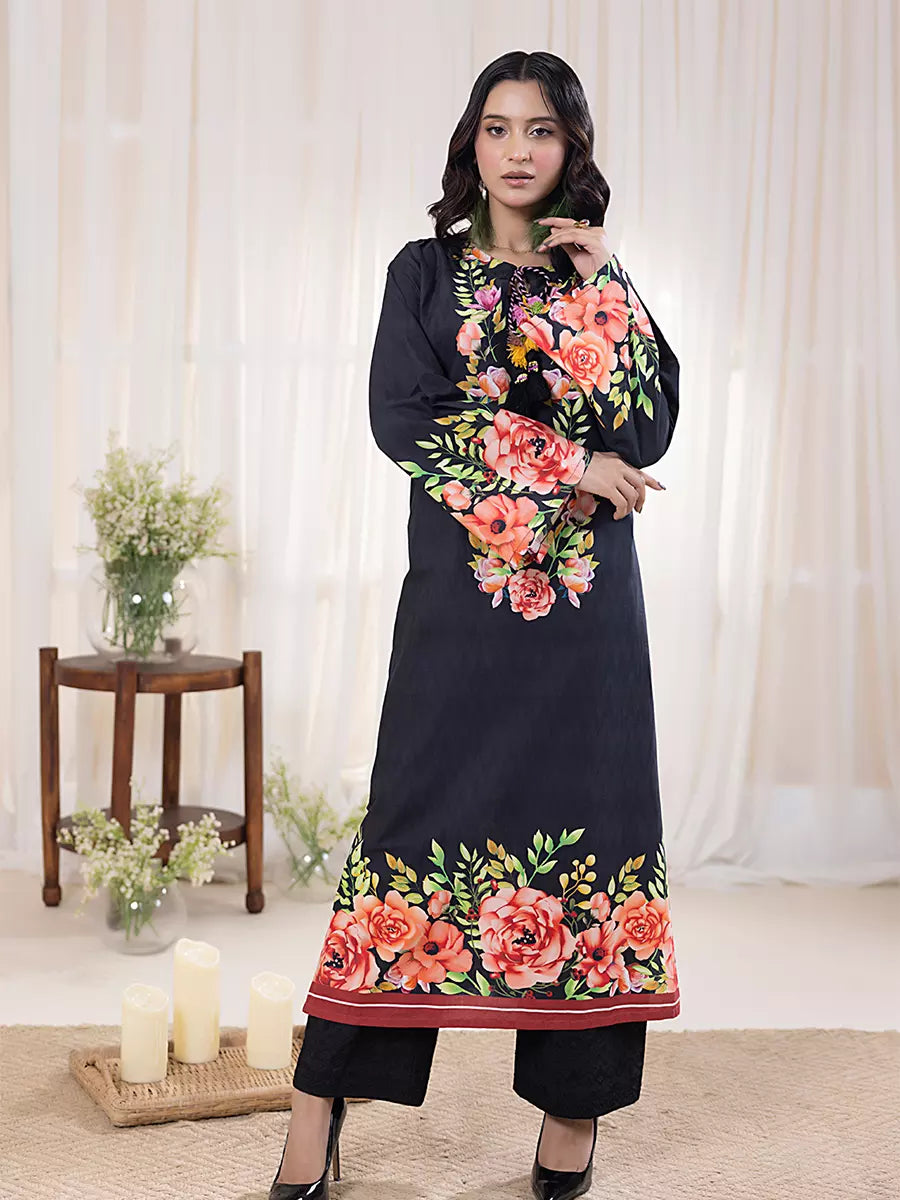 Salitex Women Printed Cross Hatch 1 Piece Shirt SPL1PBE076 - Summer Collection