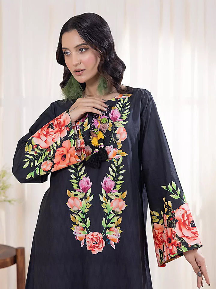 Salitex Women Printed Cross Hatch 1 Piece Shirt SPL1PBE076 - Summer Collection