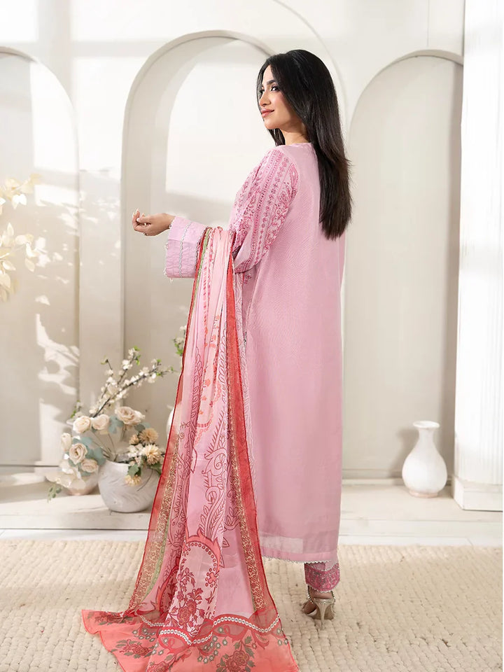 Salitex Women Embroidered Cotton 3 Piece Suit SPL3PEF125 - Summer Collection