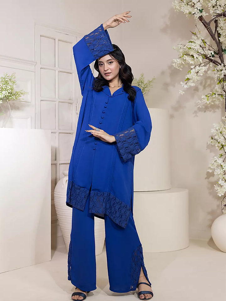 Salitex Women Solids Georgette 2 Piece Suit EUAL2PBC188 - Summer Collection