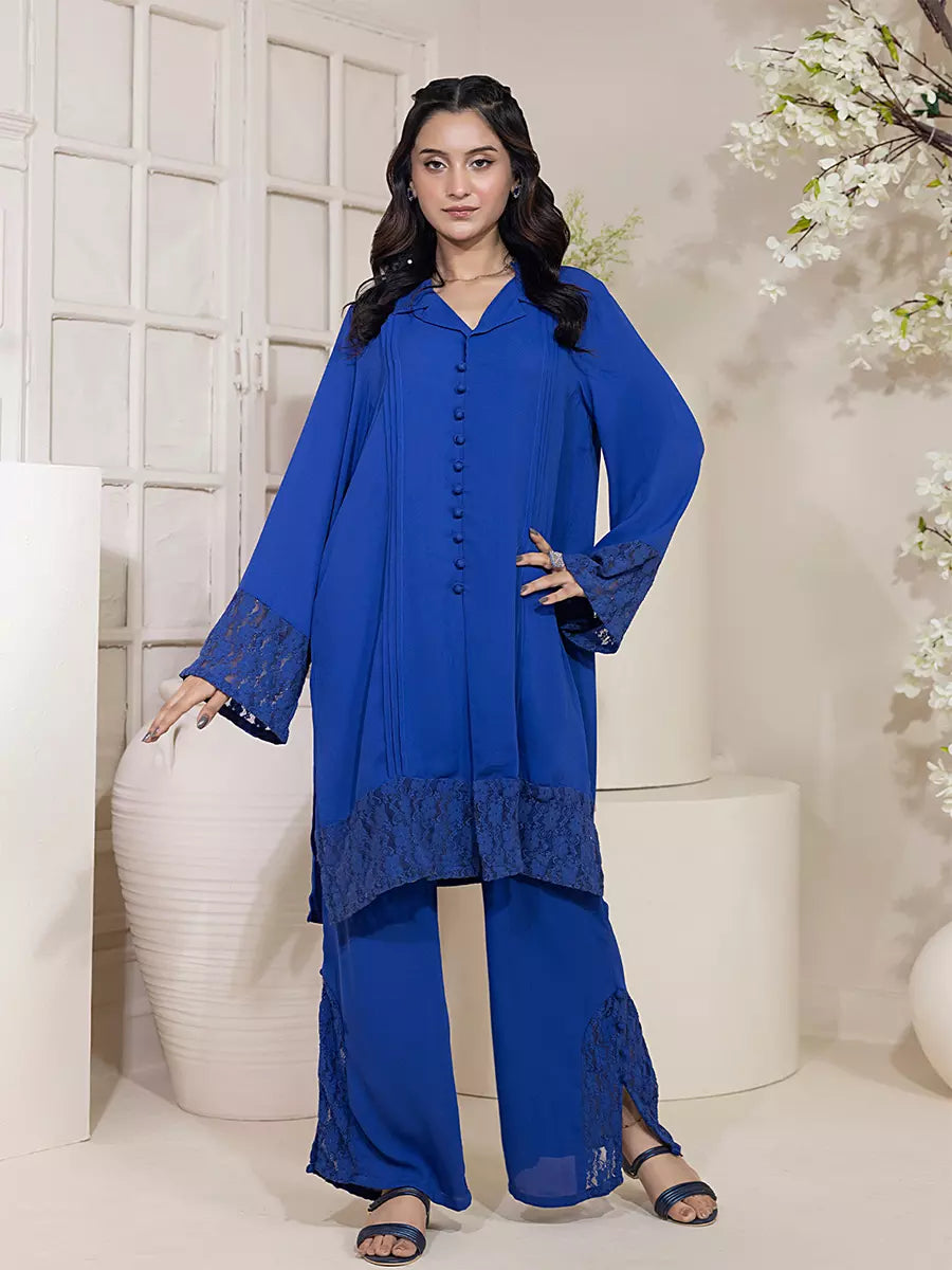 Salitex Women Solids Georgette 2 Piece Suit EUAL2PBC188 - Summer Collection