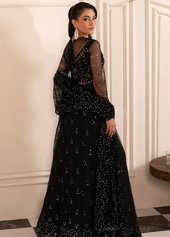 Zarif Embroidered Net Suit Unstitched 3 Piece ZR25UF ZRF-003 Gisele - Formal Collection