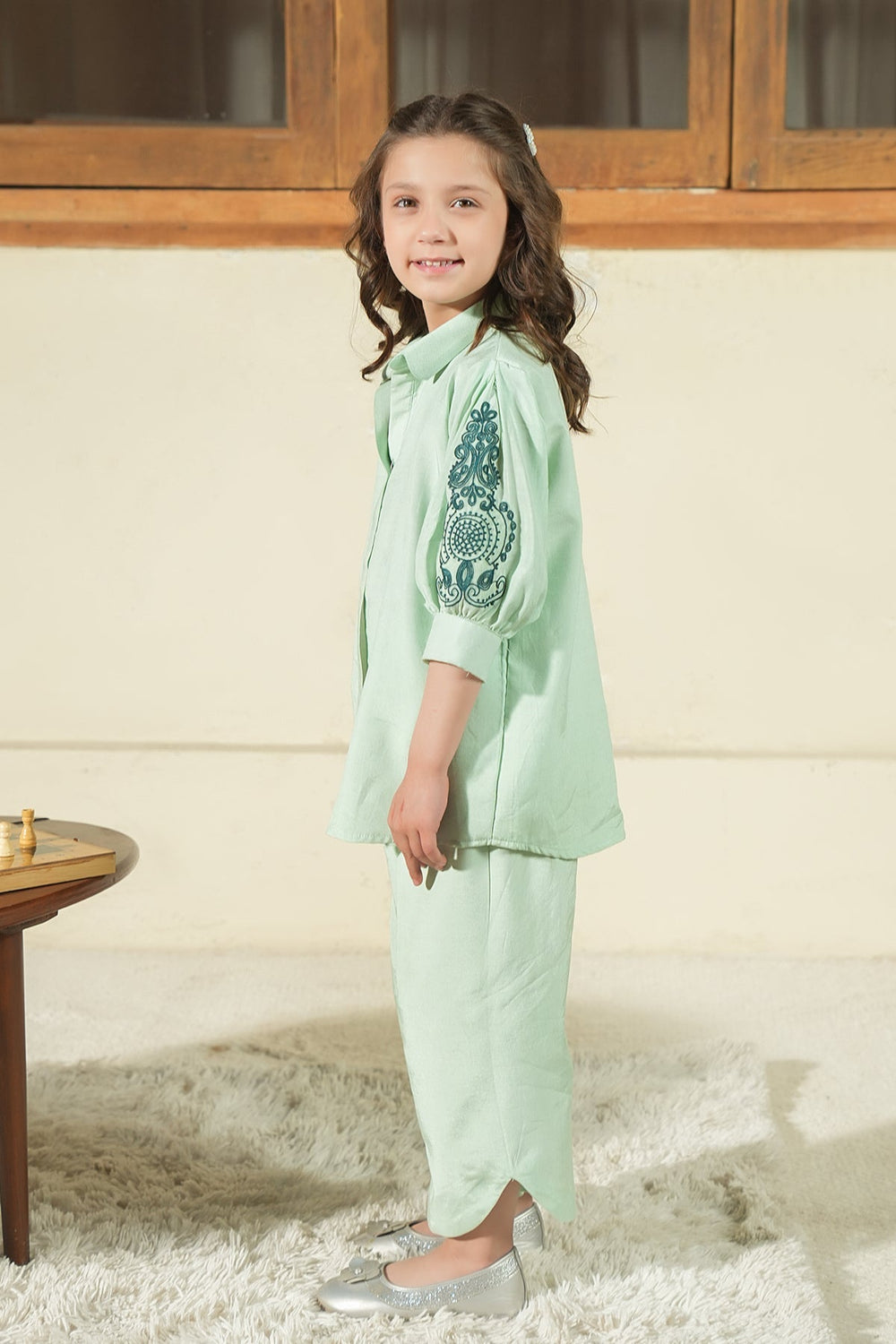 Noore Eid by Panache Girls RTW Embroidered Lawn 2 Piece Suit Chim Chim - Eid Collection