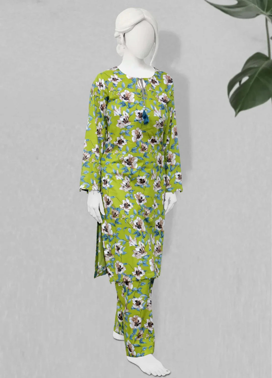 Stitching Cotton Women Pret Pure Cambric 2 Piece Printed Suit D-01 - SummerCollection