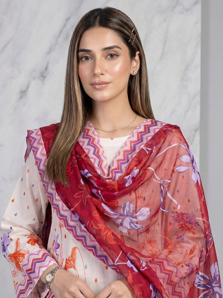 Salitex Unstitched Printed Lawn 3 Piece Suit SSW6U3P412 Summer Collection