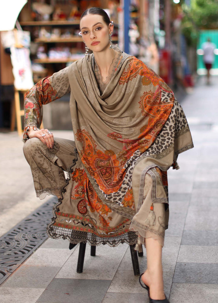 Aniiq by Charizma Unstitched Embroidered Linen 3 Piece Suit CHR26ULA ANW7-04 - Casual Collection