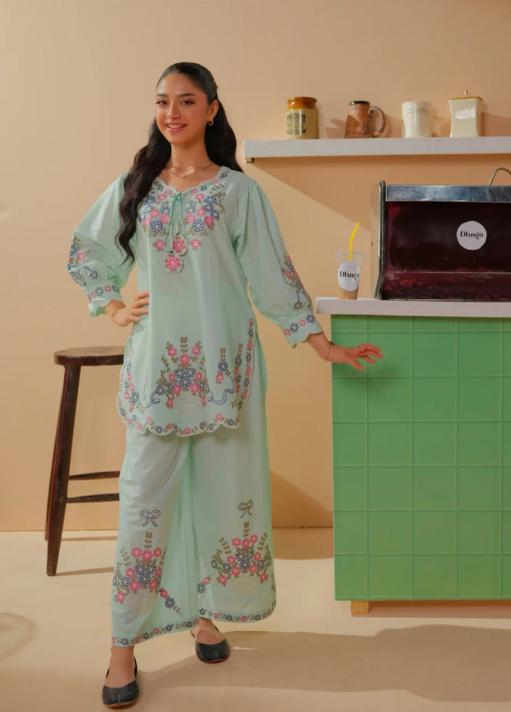 Dhaga Women RTW Embroidered Lawn 2 Piece Suit DHA-LI - Casual Collection