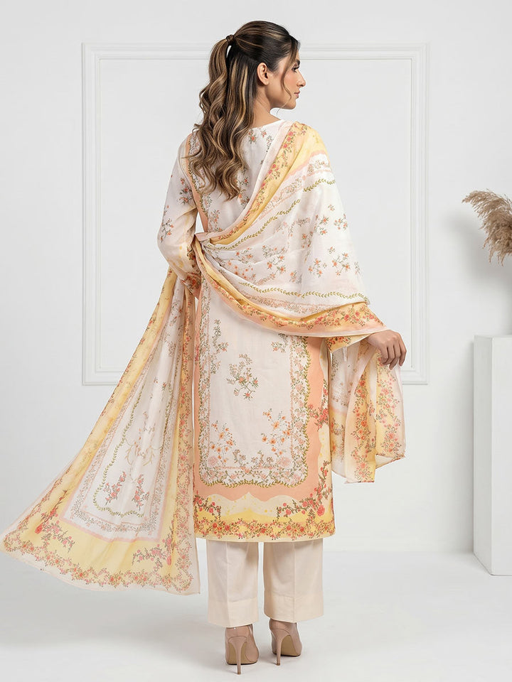 Salitex Unstitched Printed Lawn 3 Piece Suit SSW6U3P417 Summer Collection
