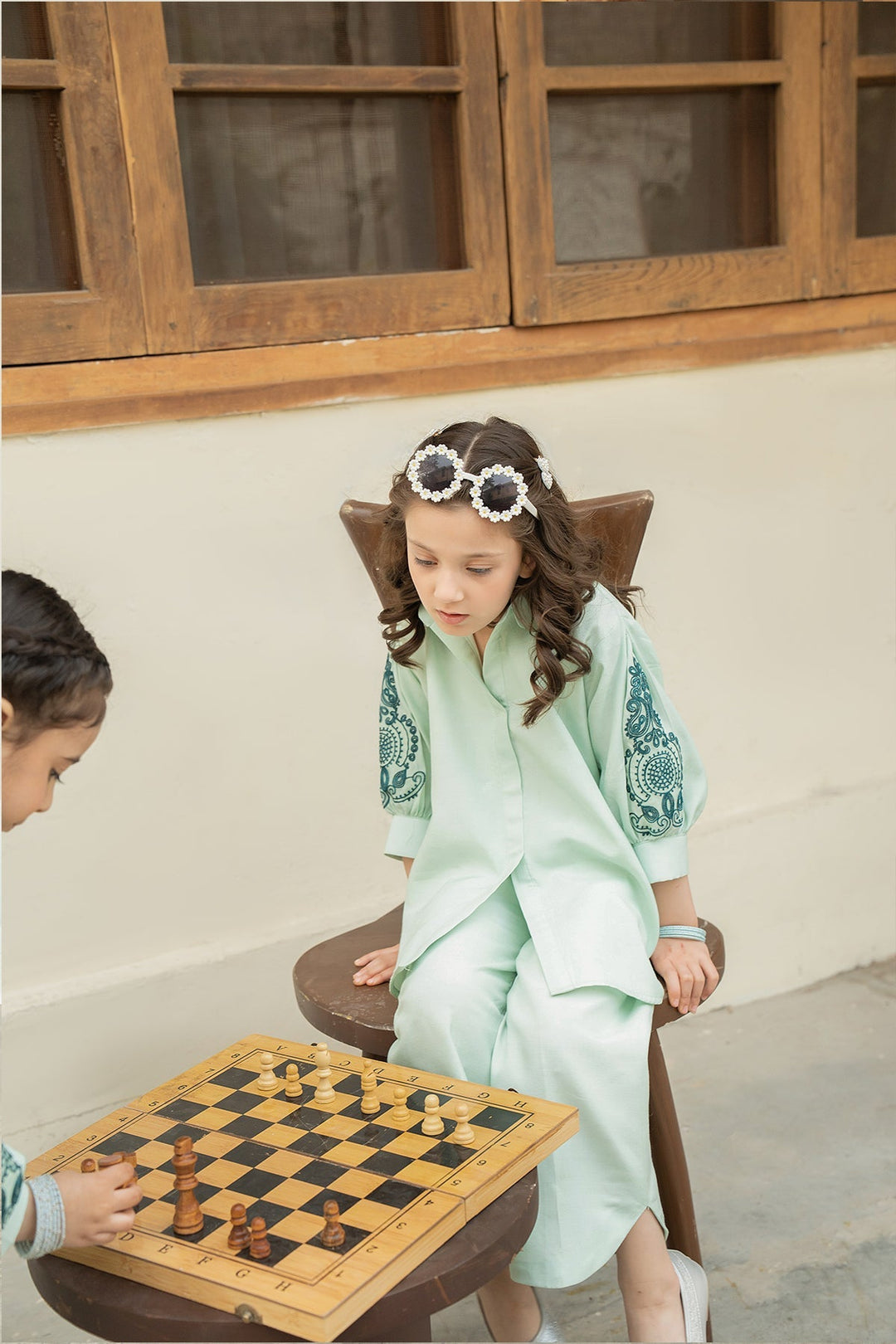 Noore Eid by Panache Girls RTW Embroidered Lawn 2 Piece Suit Chim Chim - Eid Collection