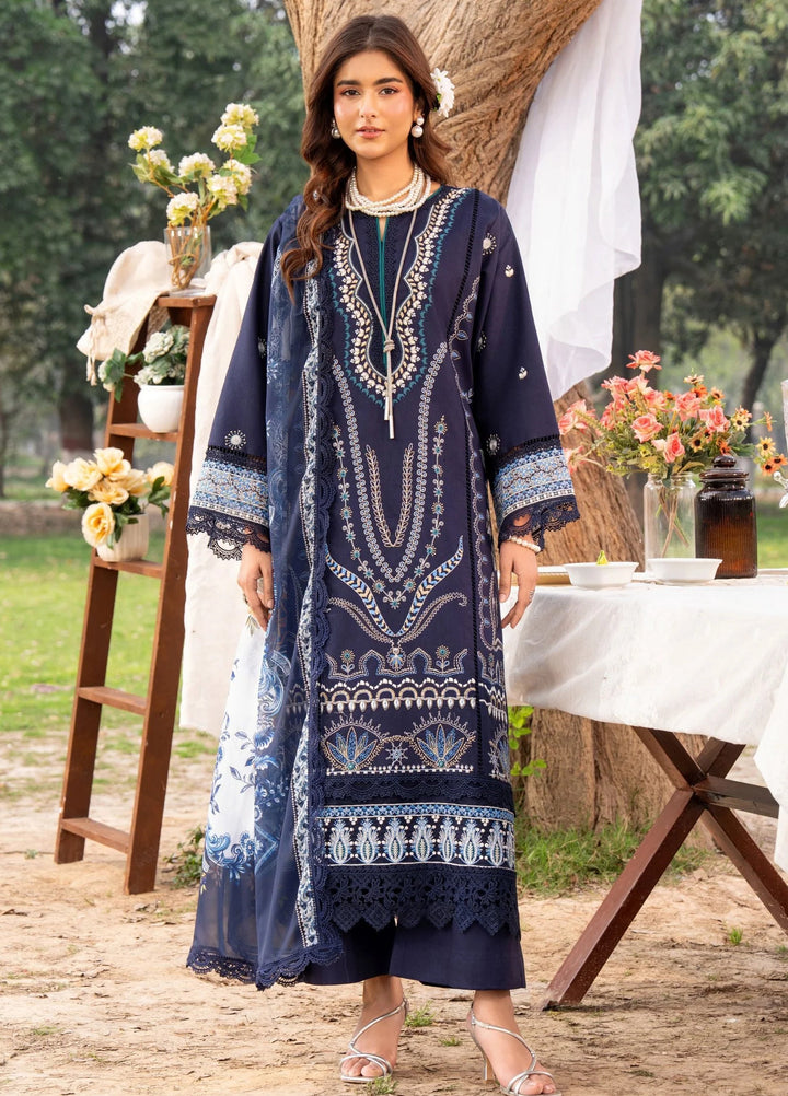 Chandan Nagri Women RTW Embroidered Lawn 3 Piece Suit Souci - Festive Collection