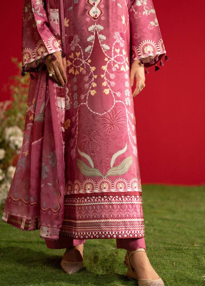 Marine by Rashid Textiles Unstitched Printed Luxury Silk 3 Piece Suit RT26USM D-3906 - Winter Collection