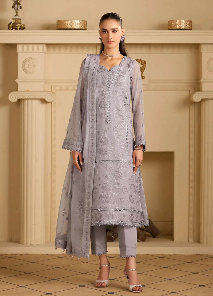 Alizeh Fashion Unstitched Embroidered Chiffon 3 Piece Suit AF26UCF AF-CH-2253-Insha - Festive Collection