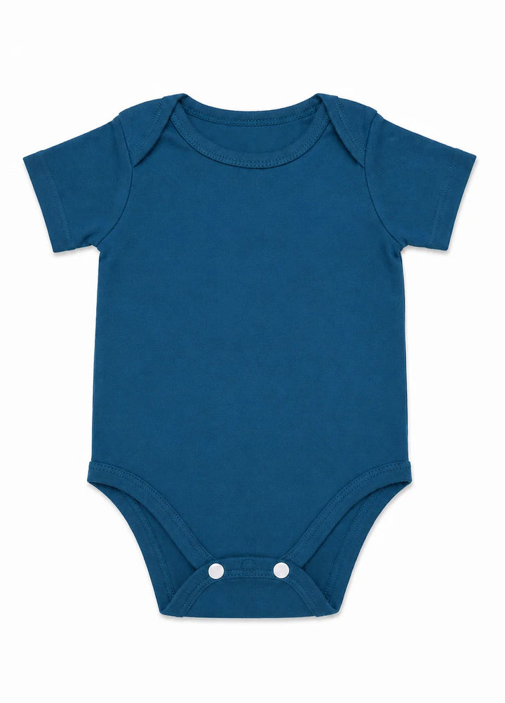 Lambkin Kids RTW Solids Cotton 1 Piece Teal - Casual Collection