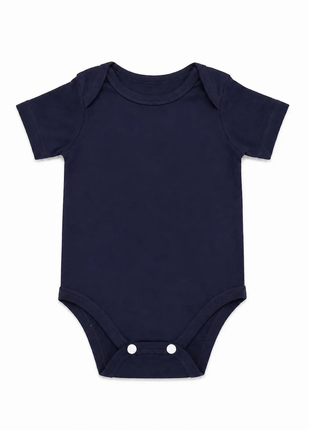 Lambkin Kids RTW Solids Cotton 1 Piece Navy - Casual Collection