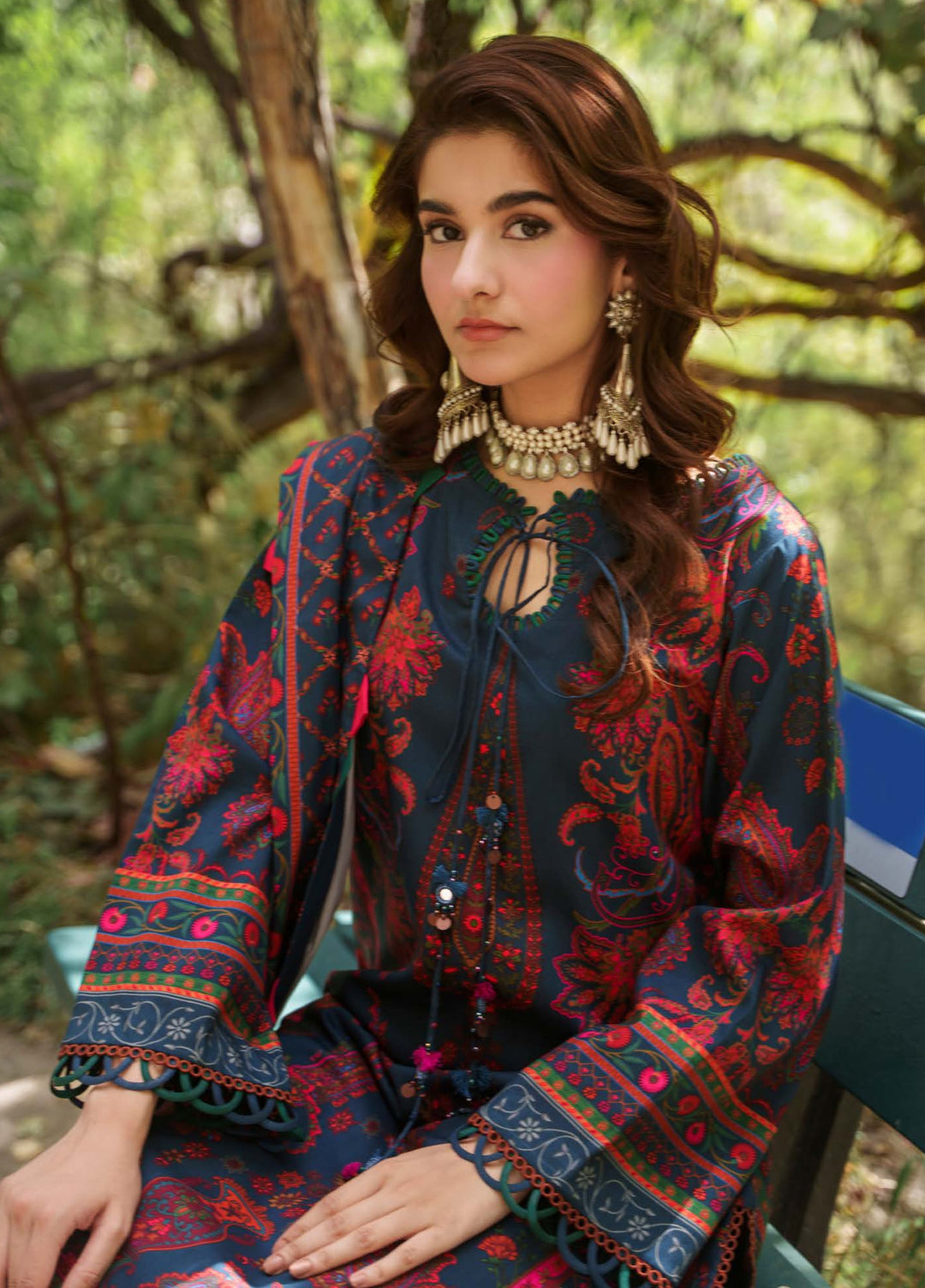 C Prints by Charizma Unstitched Printed Staple 3 Piece Suit CHR26ULP CPW6-06 - Casual Collection