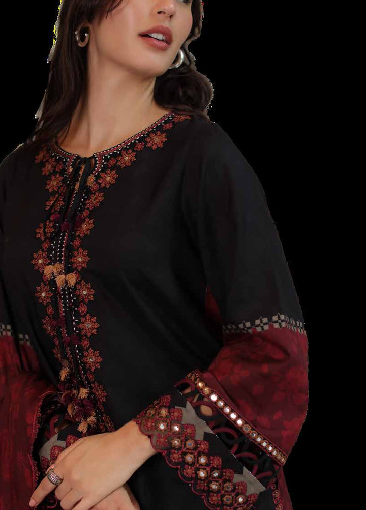 Aniiq by Charizma Unstitched Embroidered Linen 3 Piece Suit CHR26UAL ANW7-18 - Casual Collection