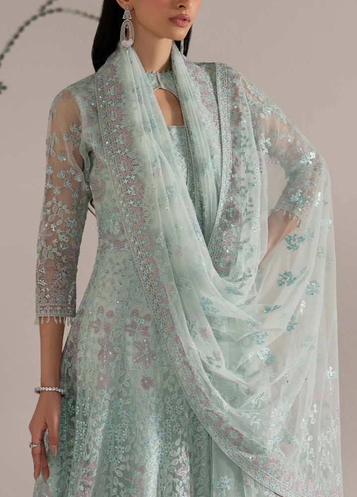 Shehnai by Lavish Premium Unstitched Embroidered Organza 3 Piece Suit LVP26USO SH-03 SHEHNAZ - Wedding Collection