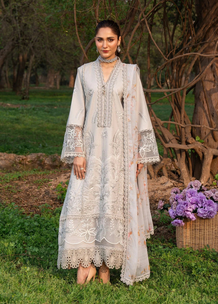 Chandan Nagri Women RTW Embroidered Lawn 3 Piece Suit Seren - Festive Collection