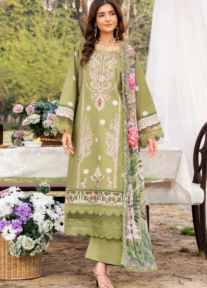 Chandan Nagri Women RTW Embroidered Lawn 3 Piece Suit Meihua Pearl - Festive Collection
