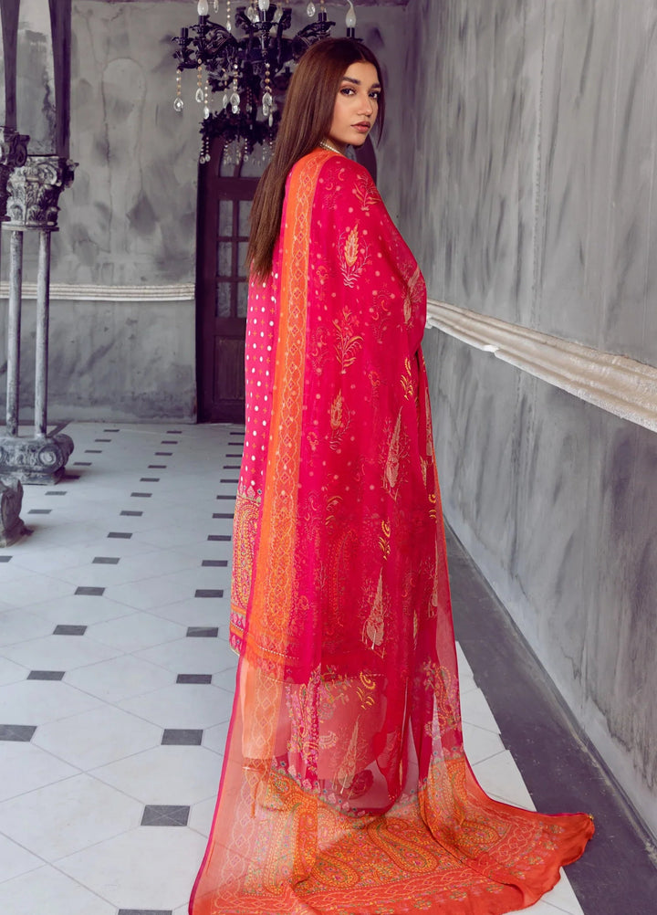 Chandan Nagri Women RTW Embroidered Lawn 3 Piece Suit Dhalliana - Festive Collection