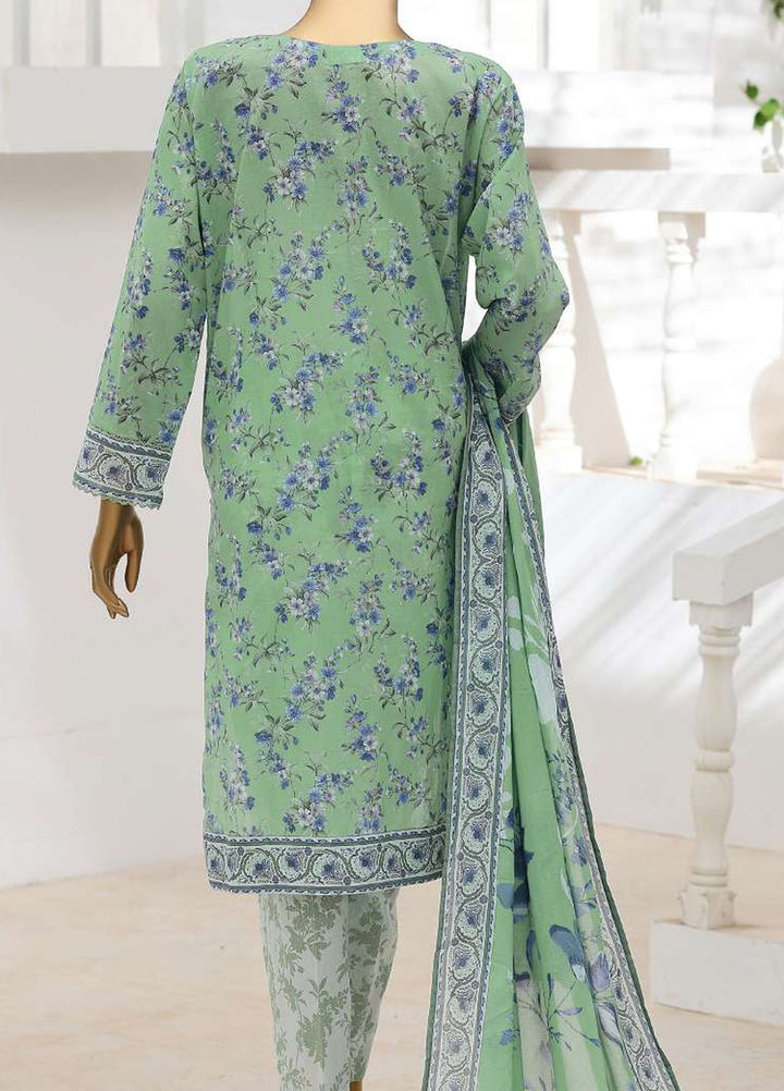 Zouk by HZ Textiles Unstitched Printed Lawn 3 Piece Suit HZ26UZL ZEC-1173 - Casual Collection