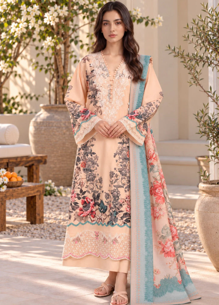 Chandan Nagri Women RTW Embroidered Lawn 3 Piece Suit Kaira Muse - Festive Collection