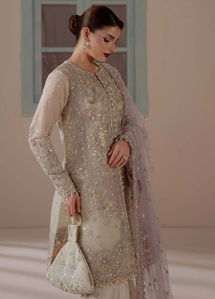 Ember by Aylin Unstitched Embroidered Organza 3 Piece Suit AY26UEW Enamour - Wedding Collection