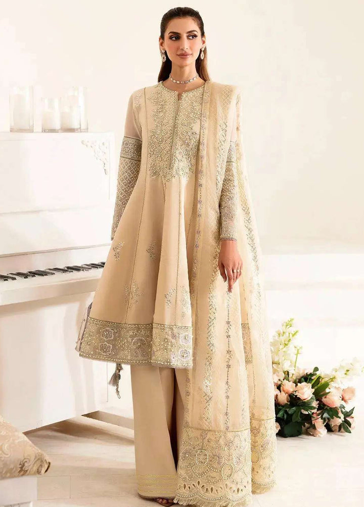 Alizeh Fashion Unstitched Embroidered Chiffon 3 Piece Suit AF26UCF AF-HM-4011-Denis - Festive Collection