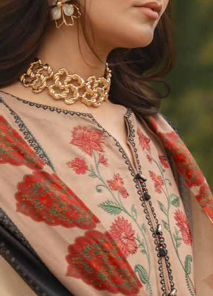 Poshima by Charizma Unstitched Peach Leather 3 Piece Suit CHR26UPP PSW6-17 - Casual Collection