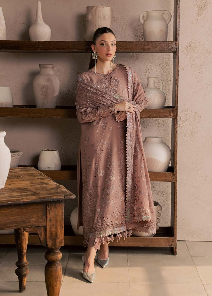 Nureh Unstitched Embroidered Karandi 3 Piece Suit NU26UKE NE-273 - Festive Collection