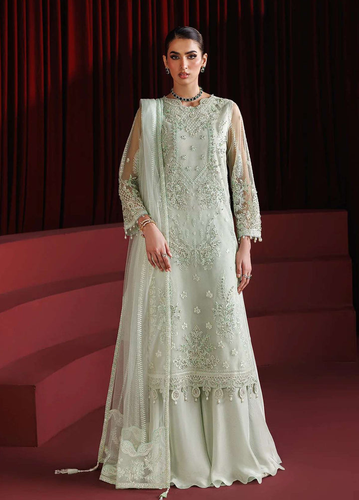 Alizeh Fashion Unstitched Embroidered Chiffon 3 Piece Suit AF26UCF AF-NHM-4058-Muse - Festive Collection