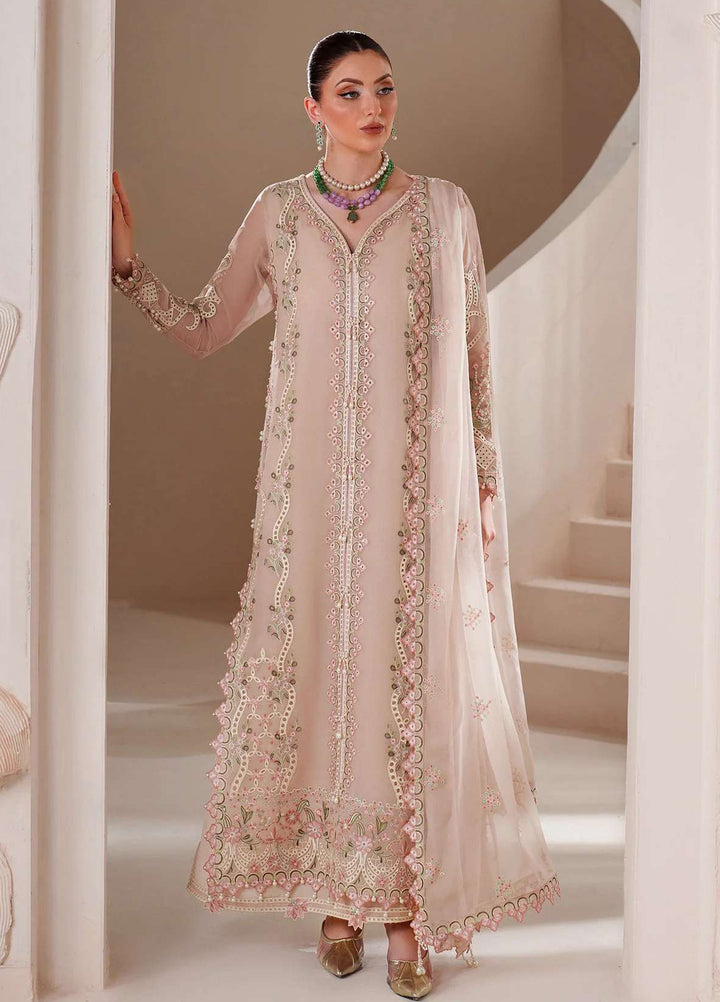 Alizeh Fashion Unstitched Embroidered Chiffon 3 Piece Suit AF26UCF AF-BDHG-5037-Niora - Festive Collection