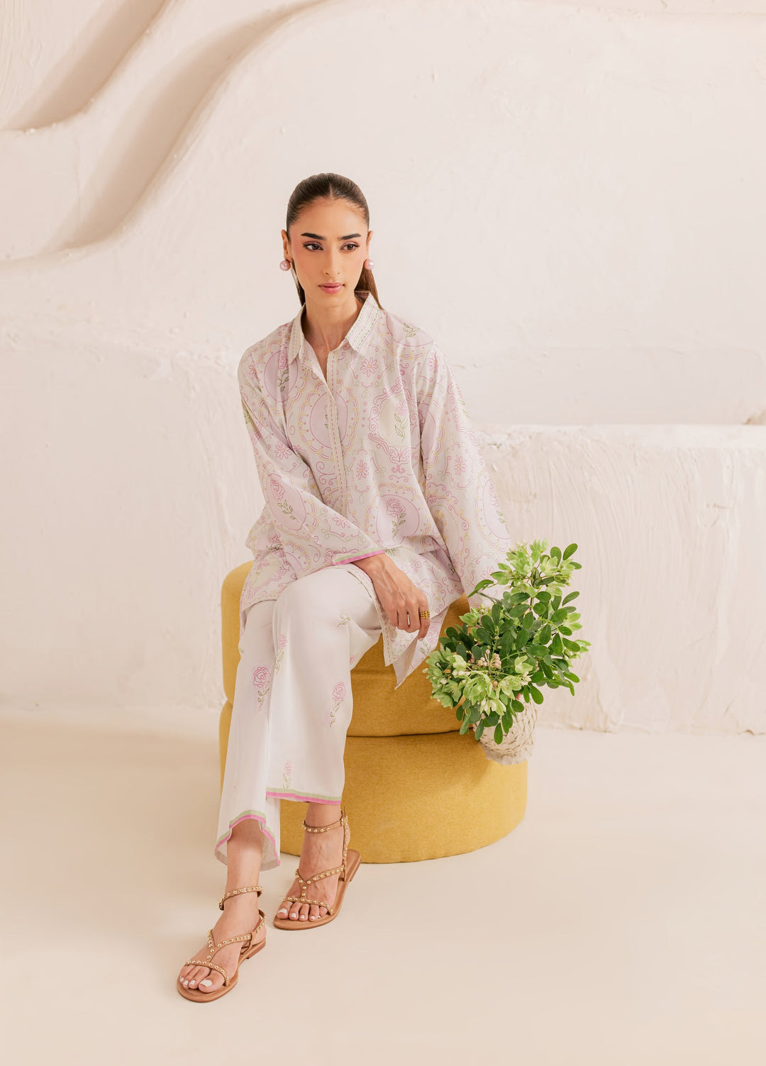 Day Dream by Rashid Textiles RTW Printed Lawn 2 Piece Suit CLOUD NINE D-16 - Casual Collection