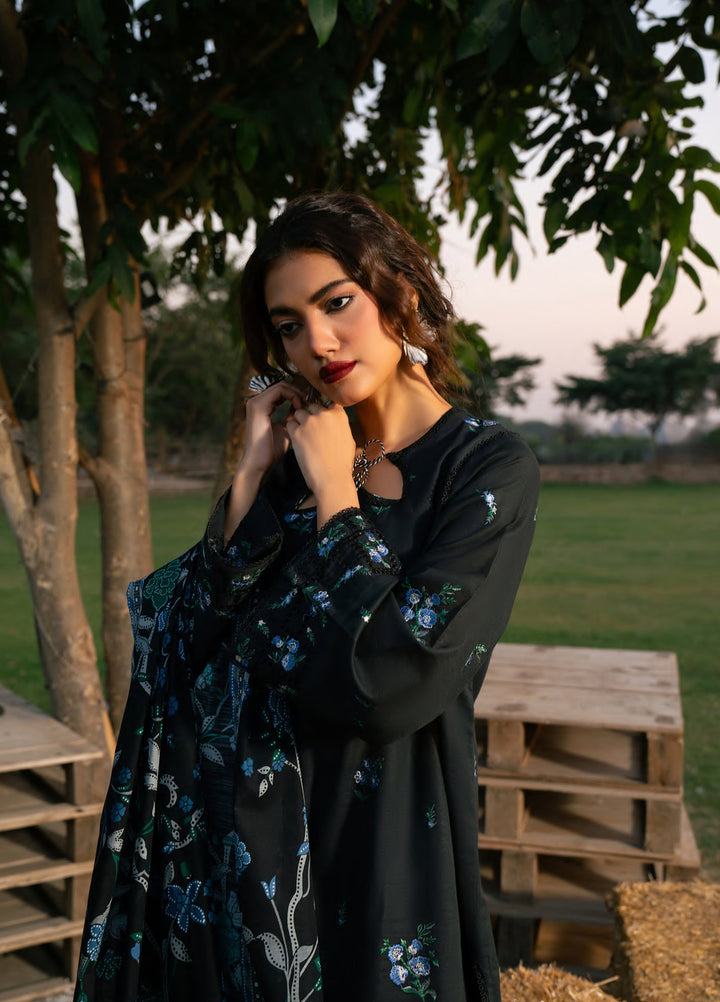 Manzil by Rashid Textiles Unstitched Embroidered Khaddar 3 Piece Suit RT26UKM D-1031 - Winter Collection