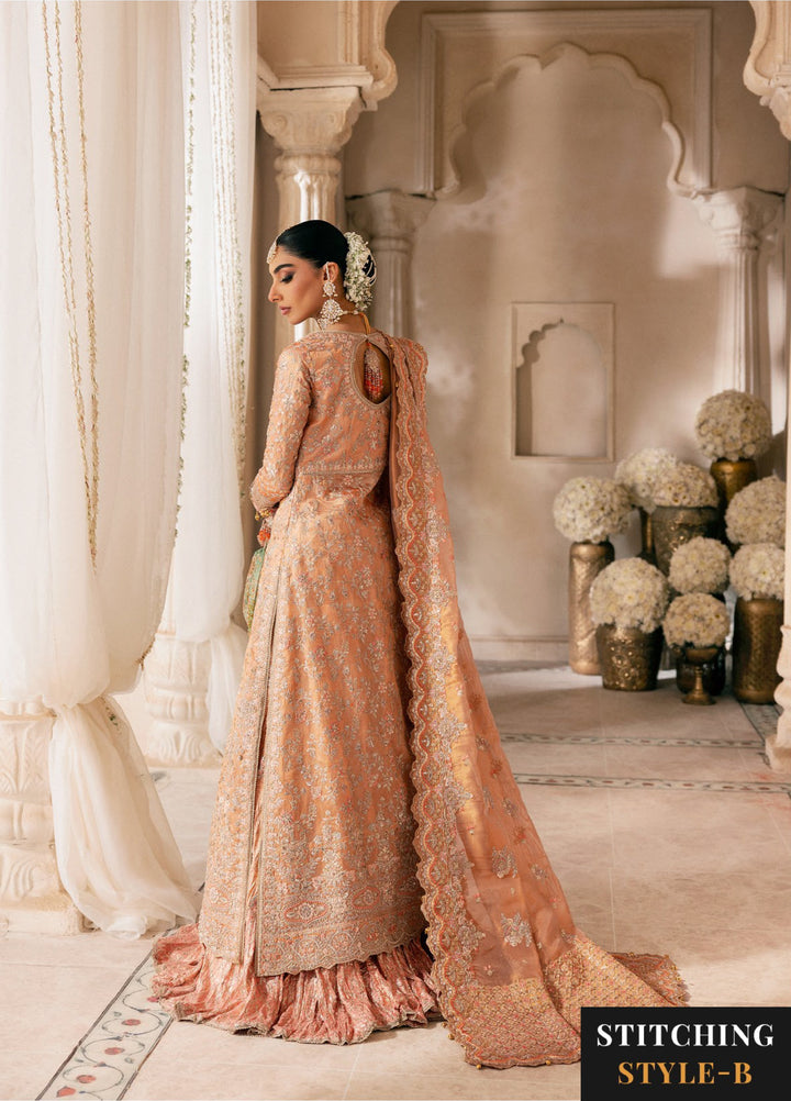 AIK Atelier Unstitched Embroidered Tissue 3 Piece Suit AIK26UAW D-02 - Wedding Collection