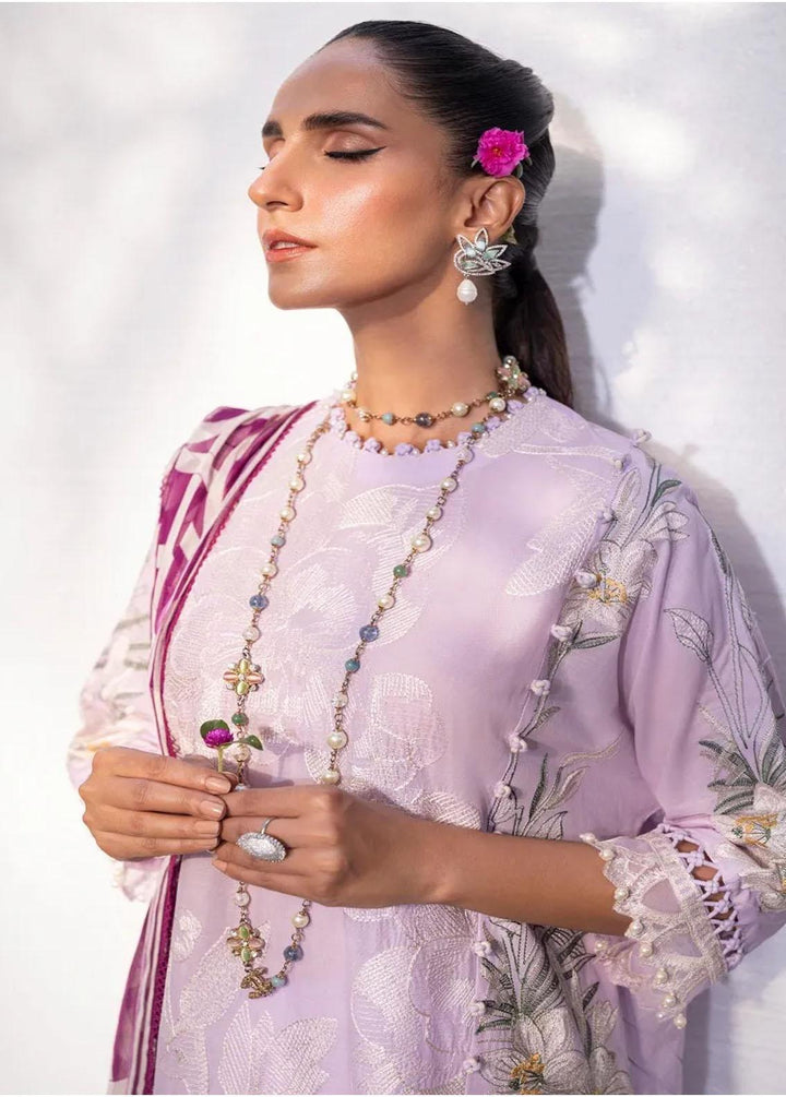 Muzlin By Sana Safinaz Embroidered Lawn Suits Unstitched 3 Piece SS23MZ 20A - Summer Collection