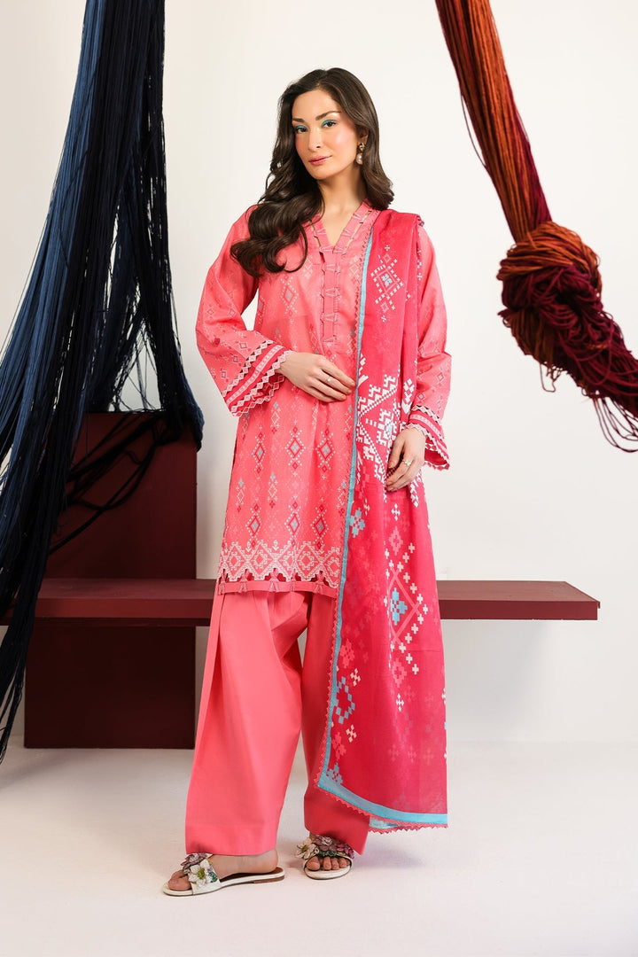 Rhea by Sahar Unstitched Lawn 3 Piece Suit Petal Drift - Casual Collection